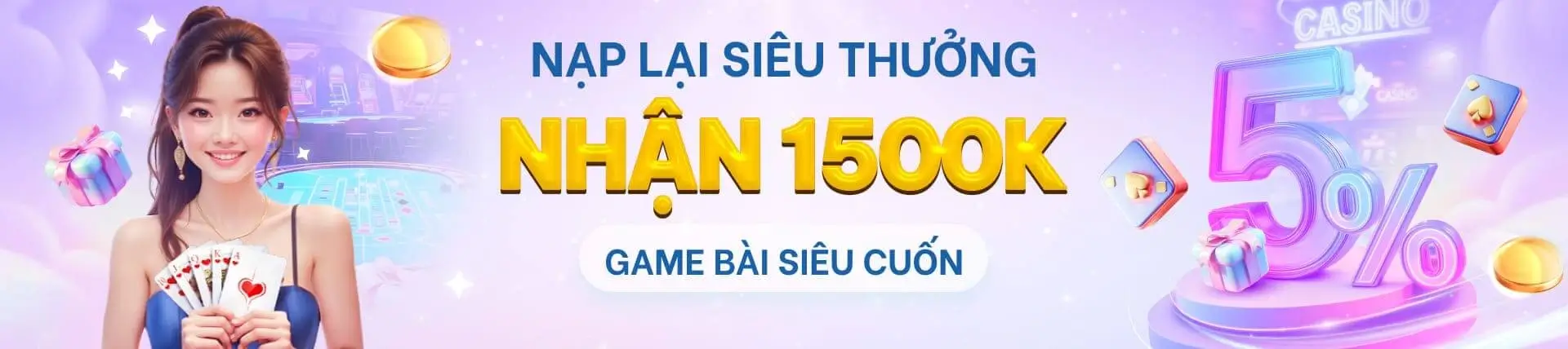 Gi8bet Nạp lại nhận siêu thưởng đến 1.500k